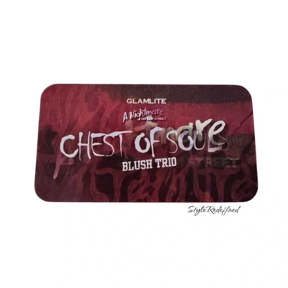 Nightmare on Elm Street x Glamite Chest of Souls Blush Trio
